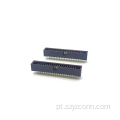 Conector de cabeçalho de caixa de passo de 1,27 mm reto 40P